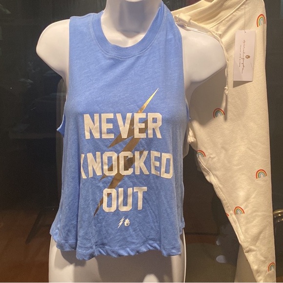 Spiritual Gangster Tops - NWT NEVER KNOCKED OUT SPIRITUAL GANGSTER/PELOTON/KENDALL TOOLE OVERSIZED FIT